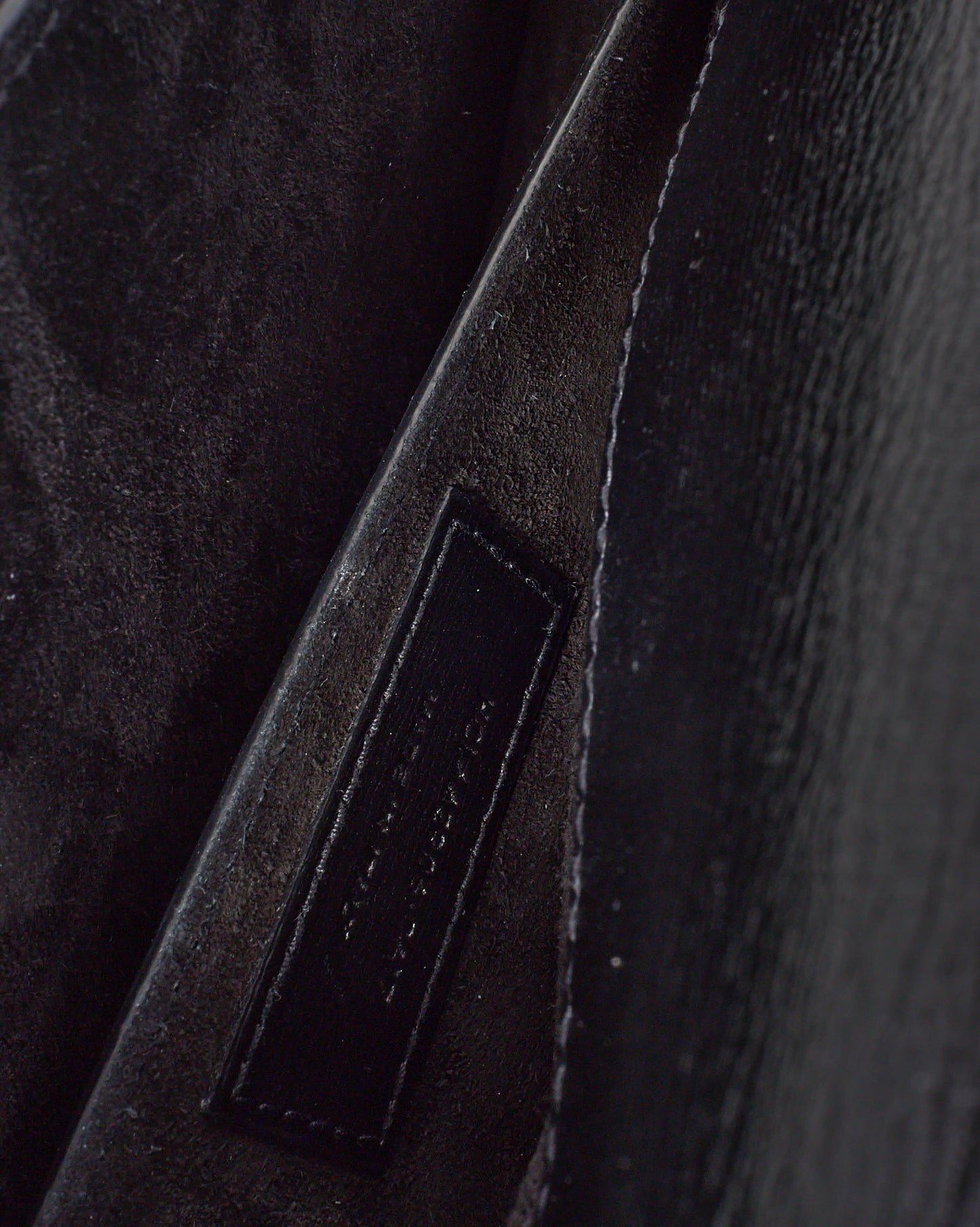 Saint Laurent Black Smooth Leather Medium Sunset Bag SHW