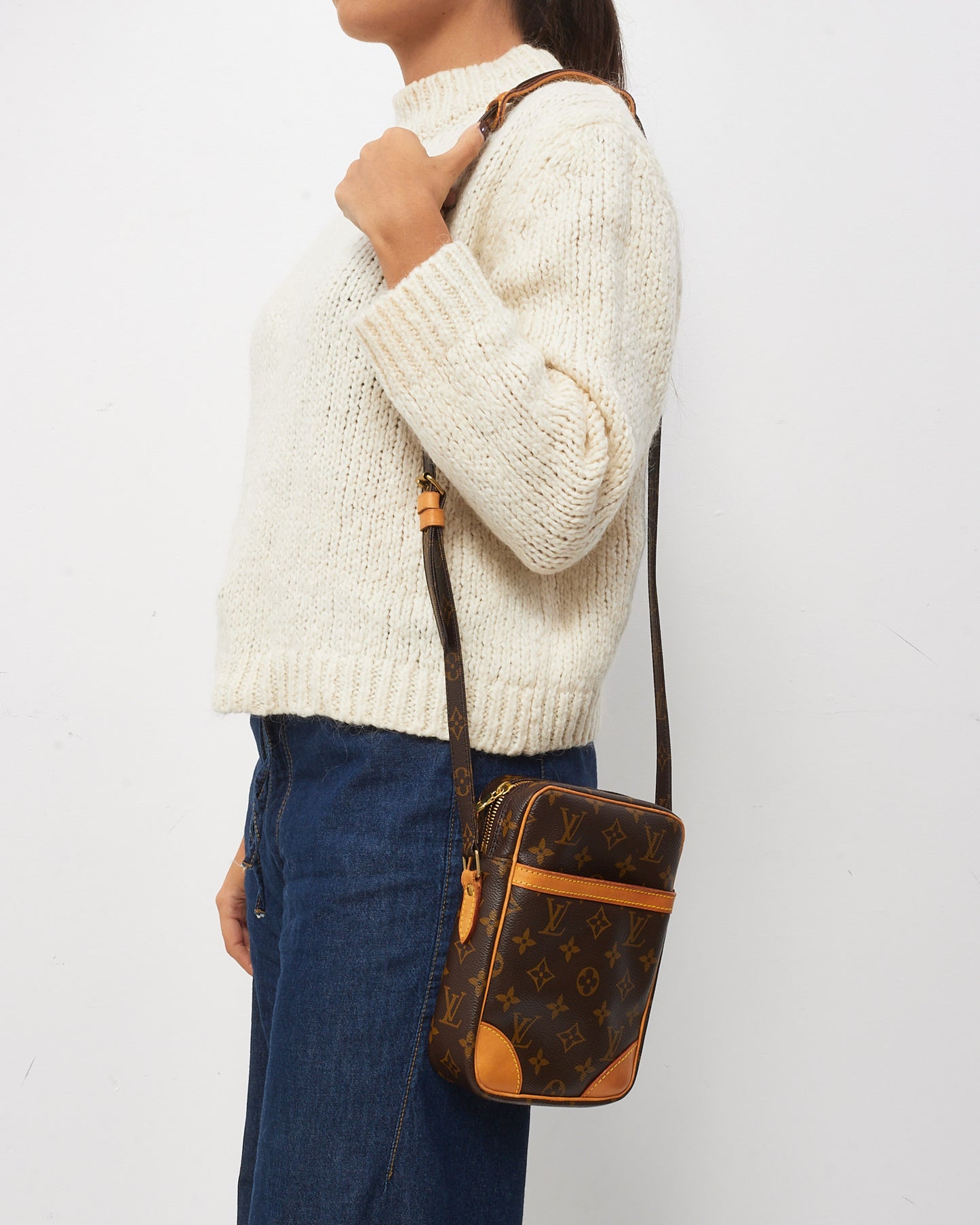 Louis Vuitton Monogram Canvas Danube PM Crossbody Bag