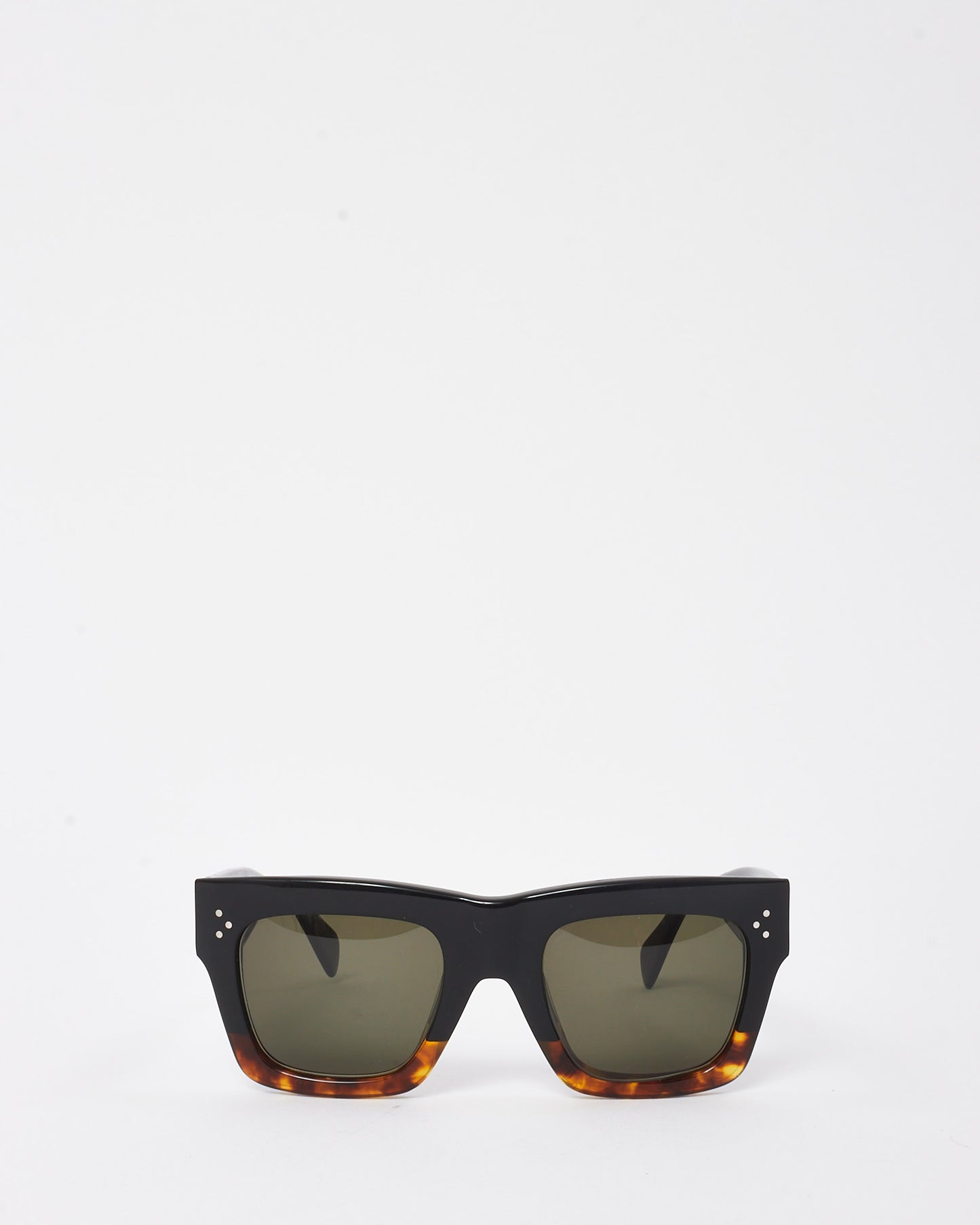 Celine Black and Brown CL 41054/S Square Oversize Sunglasses