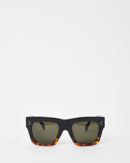 Celine Black and Brown CL 41054/S Square Oversize Sunglasses