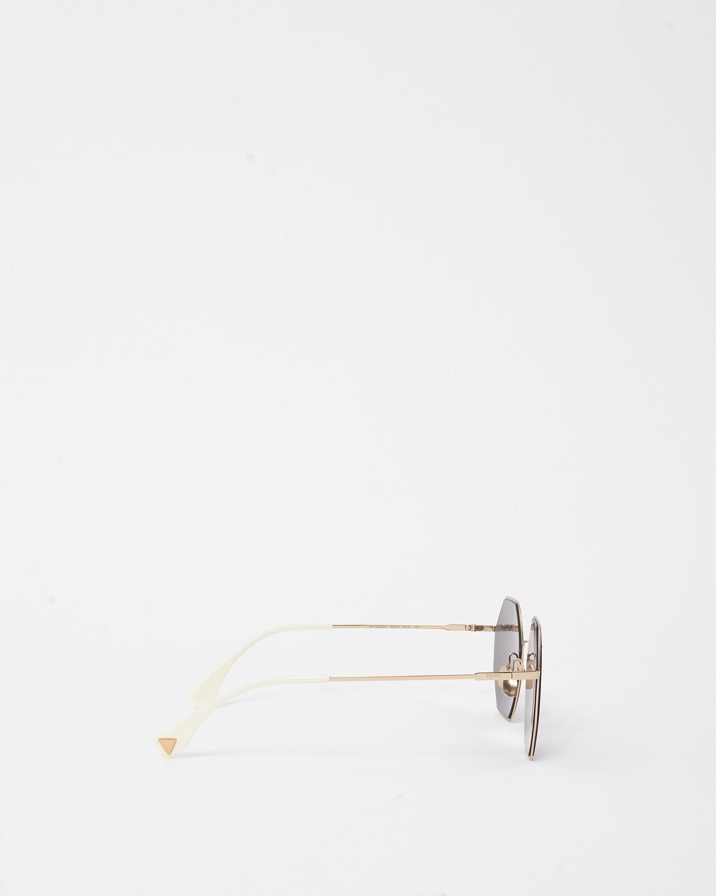 Fendi Gold Geometric FF0292/S Sunglasses