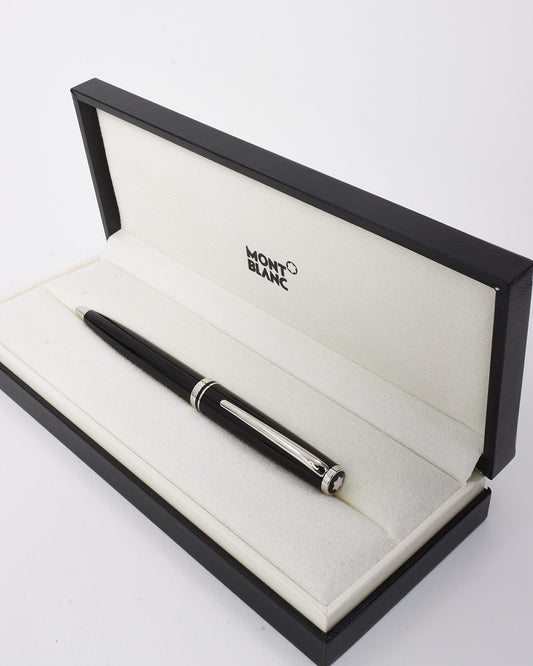 MontBlanc Black and Silver PIX Black Ballpoint Pen