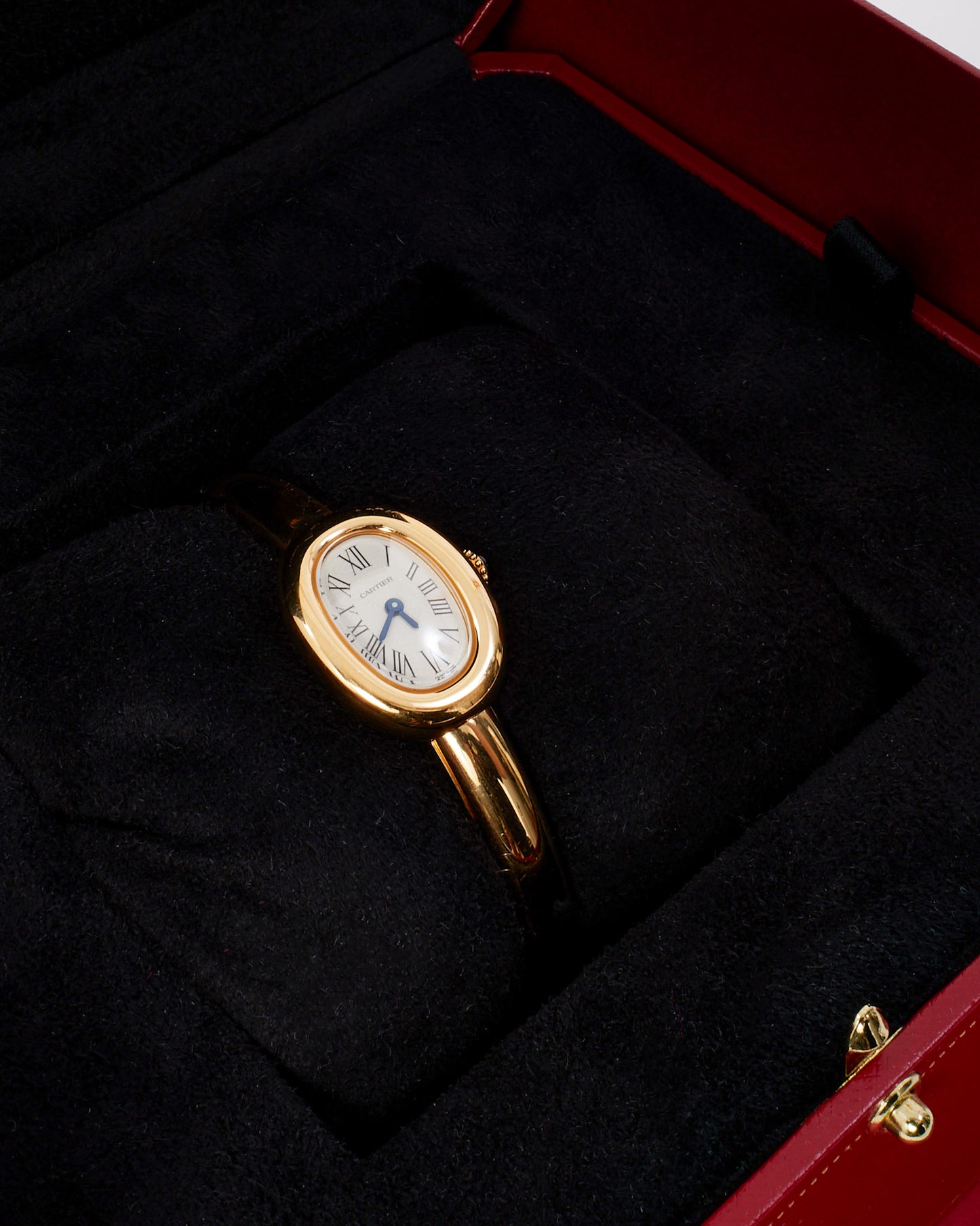 Cartier Gold Mini Model Baignoire Watch - Size 16