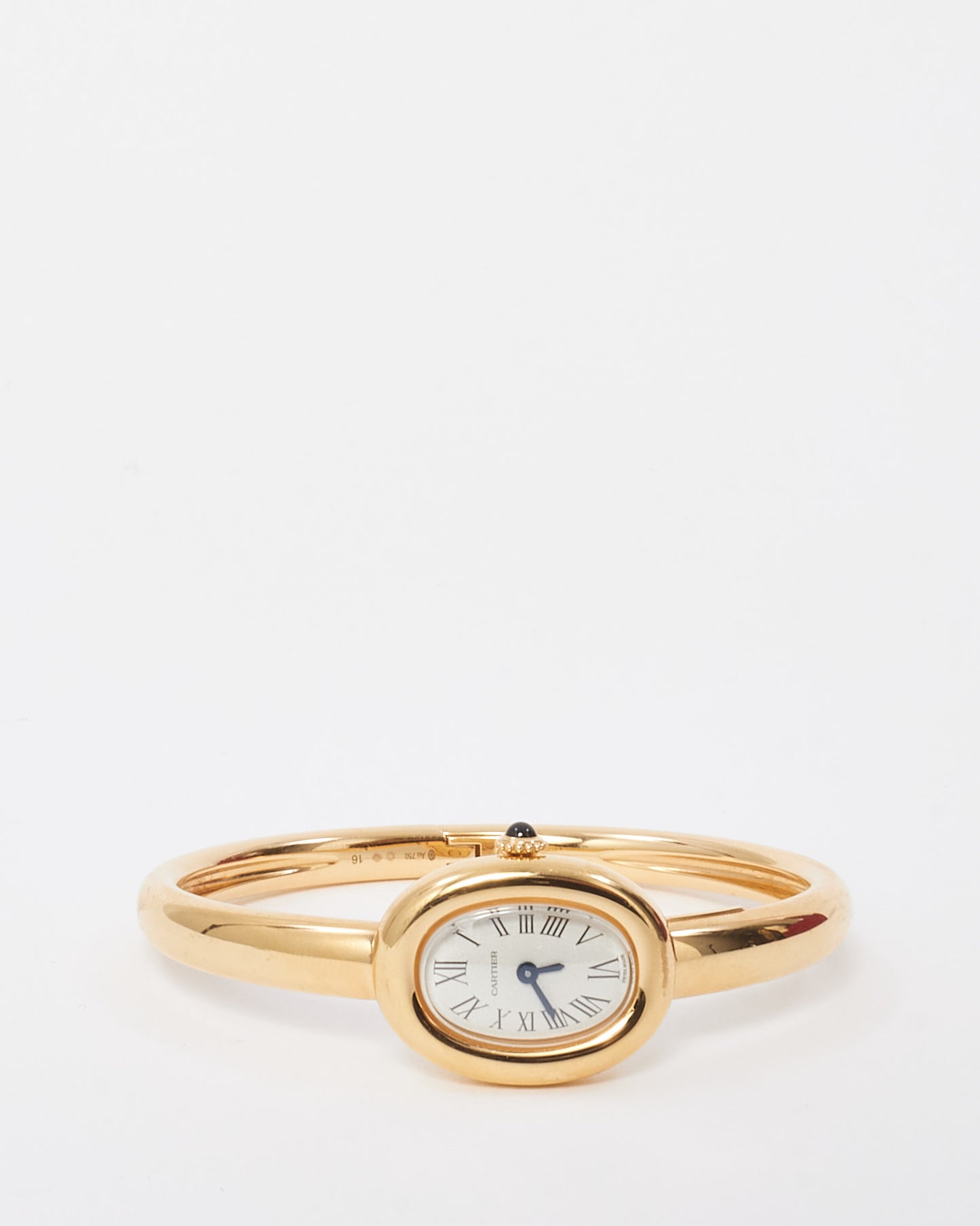 Cartier Gold Mini Model Baignoire Watch - Size 16