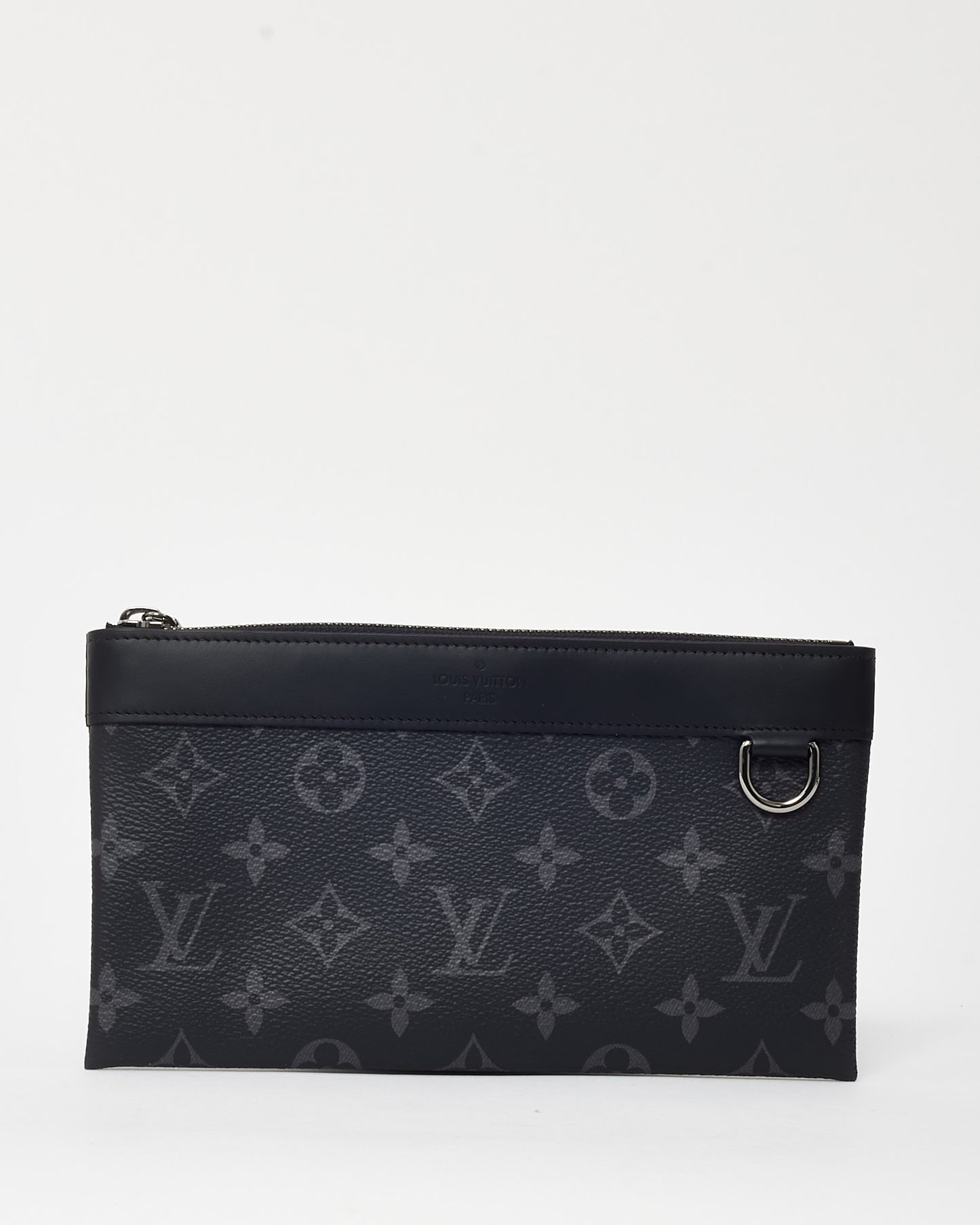 Louis Vuitton Black Monogram Eclipse Discovery PM Pochette/Wallet
