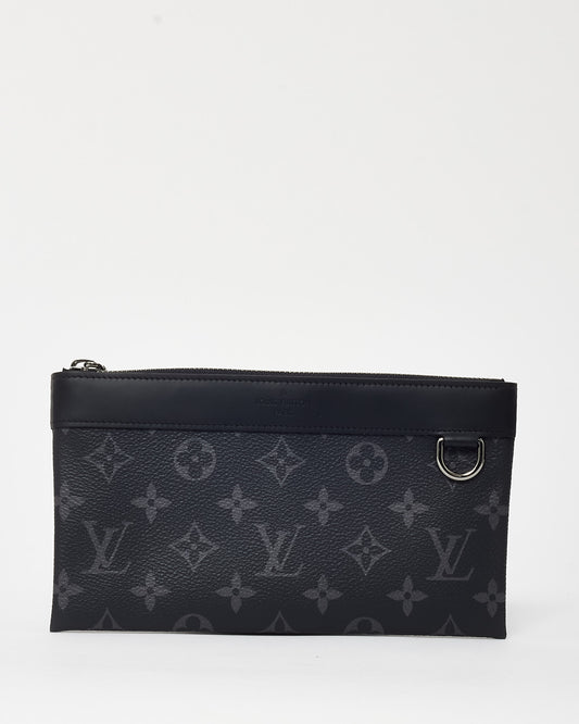 Louis Vuitton Black Monogram Eclipse Discovery PM Pochette/Wallet