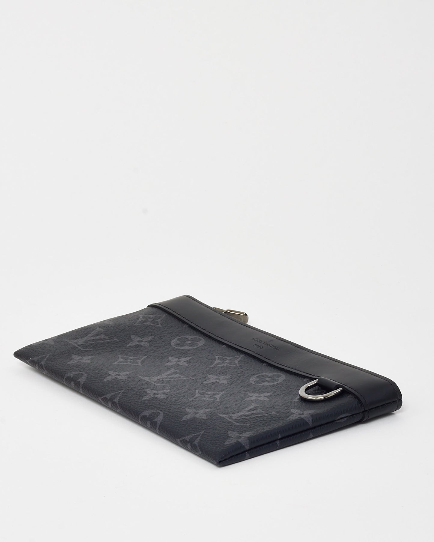 Louis Vuitton Black Monogram Eclipse Discovery PM Pochette/Wallet