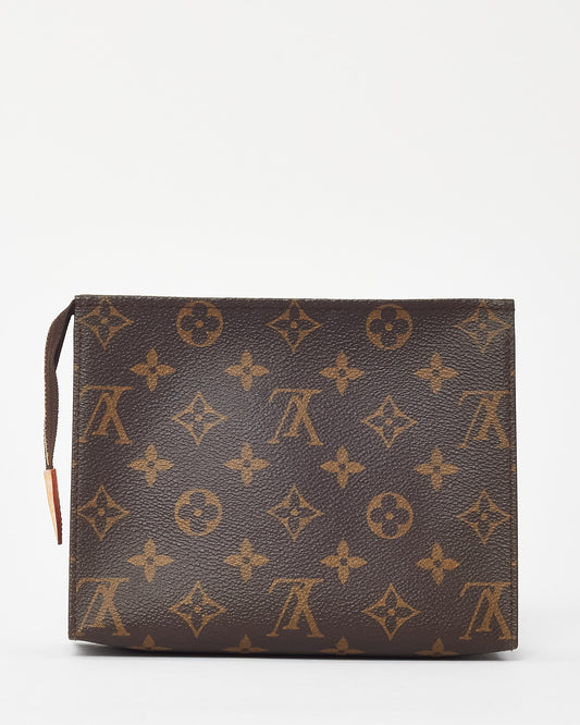 Louis Vuitton Monogram Coated Canvas Toiletry 19 Pouch