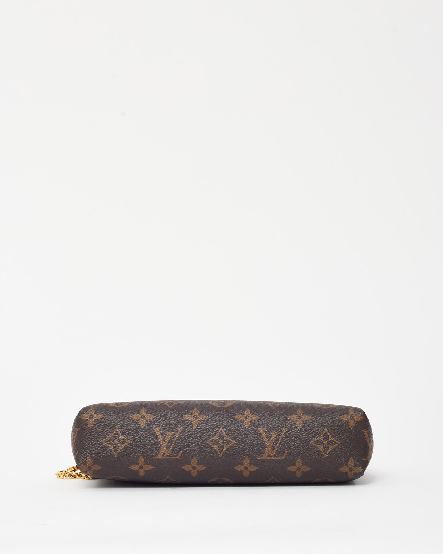 Louis Vuitton Red Leather and Monogram Canvas Pallas Crossbody Bag
