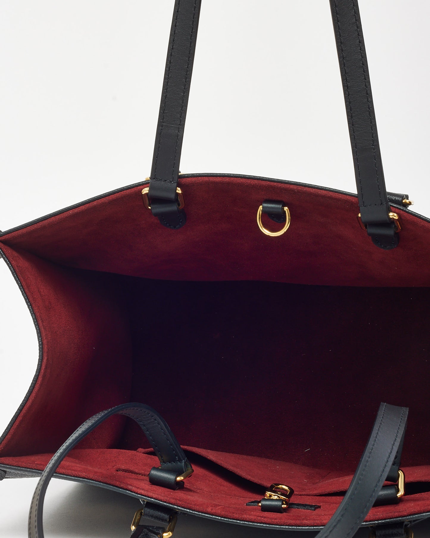 Louis Vuitton Black and Beige Bi-Color Monogram Giant Leather OnTheGo MM Bag