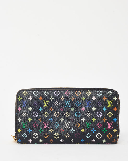 Louis Vuitton Black Monogram Multi Zippy Wallet