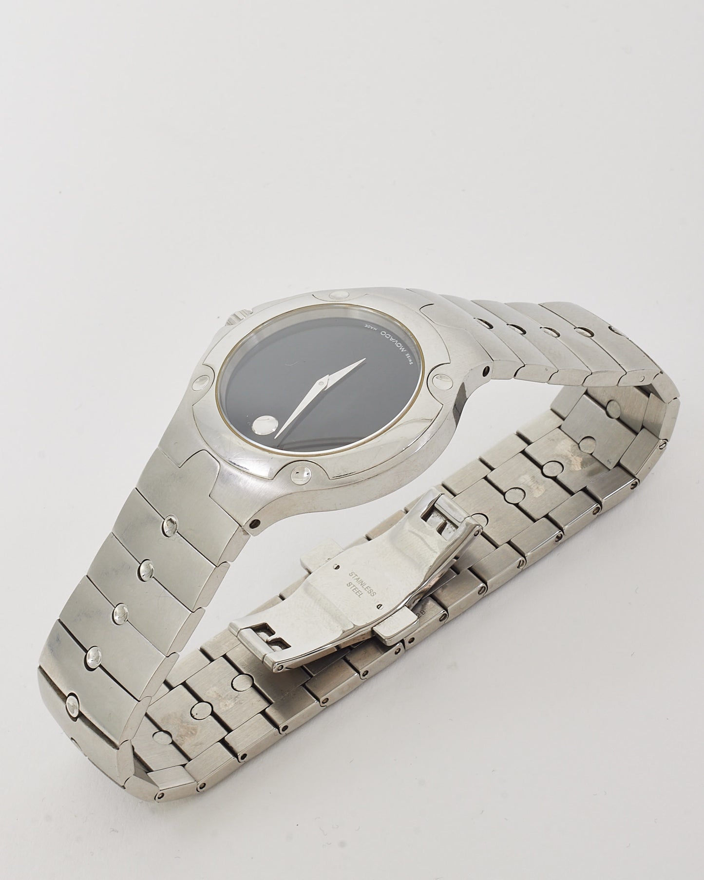 Movado Men's Silver Stainless Steel Sports Edition 84G11892 40mm Watch