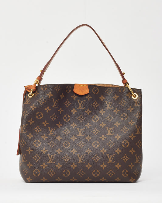 Louis Vuitton Monogram Coated Canvas Graceful PM Shoulder Bag