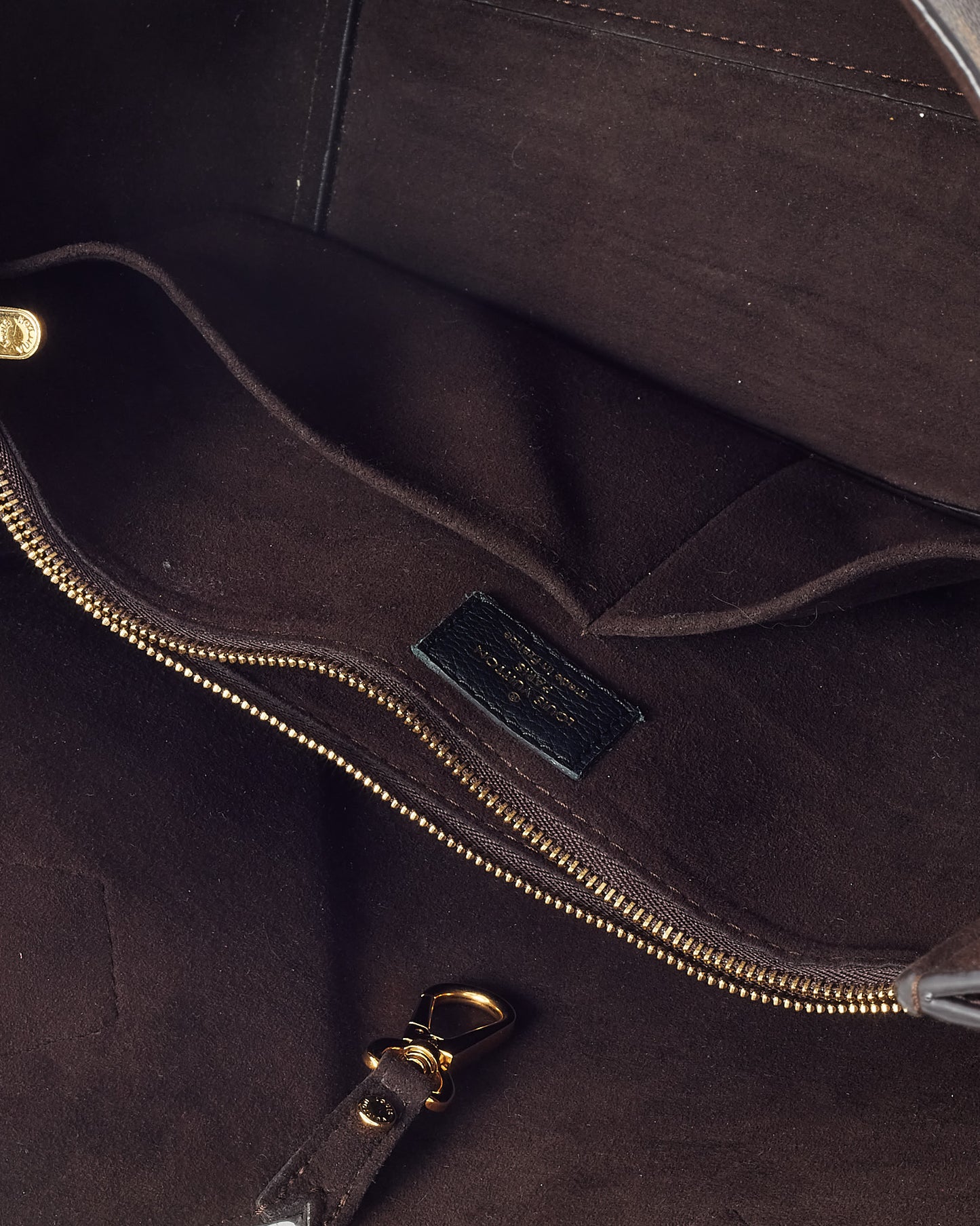 Louis Vuitton Black Leather and Monogram Coated Canvas Kimono MM Tote Bag