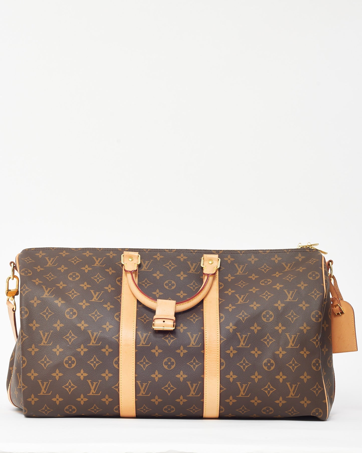 Louis Vuitton Monogram Canvas Keepall Bandoulière 50 Bag