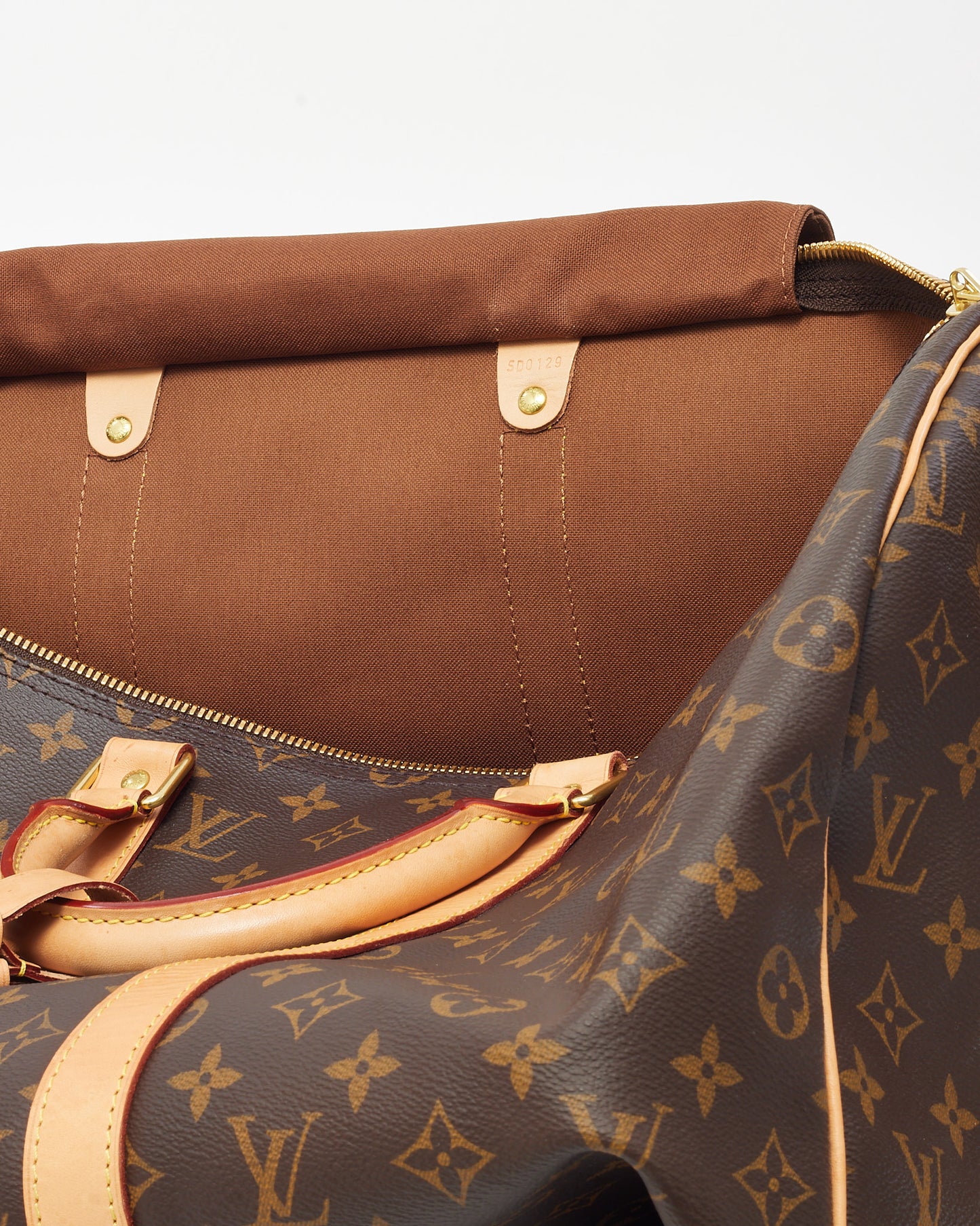 Louis Vuitton Monogram Canvas Keepall Bandoulière 50 Bag