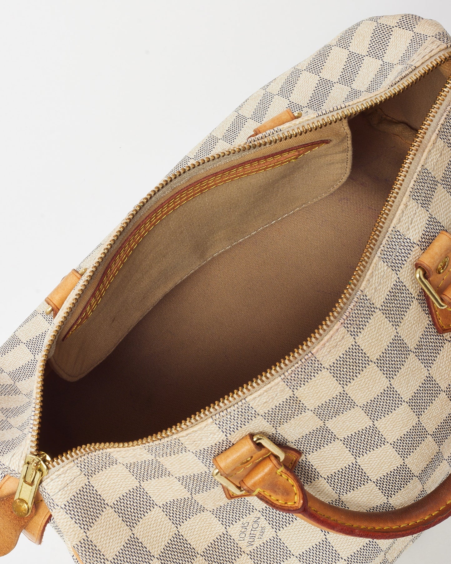 Louis Vuitton Damier Azur Coated Canvas Speedy 30 Bag