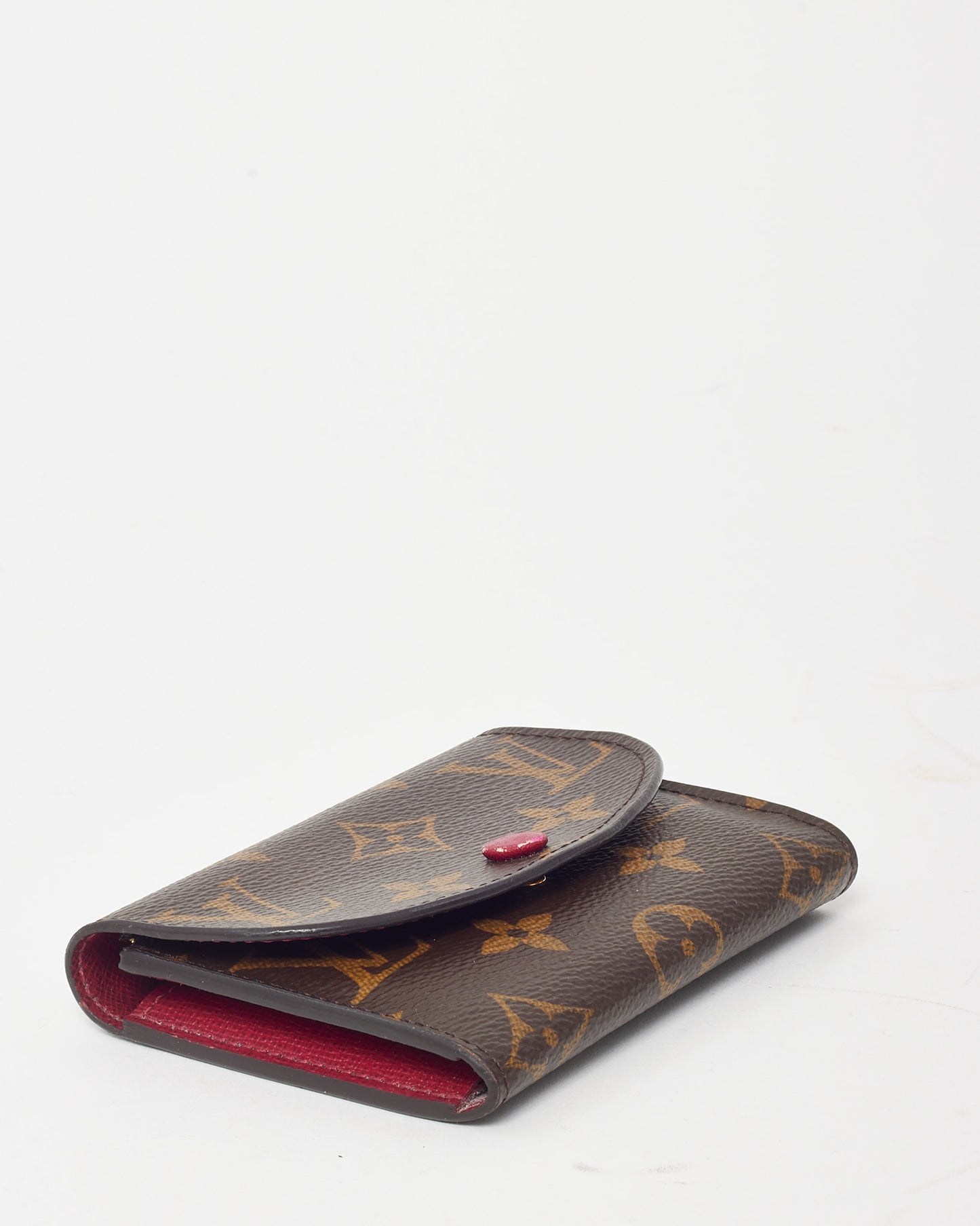 Louis Vuitton Fuchsia and Monogram Canvas Rosalie Coin Purse Wallet