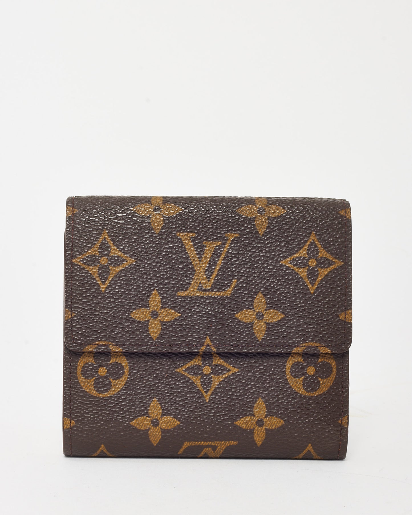 Louis Vuitton Monogram Canvas Elise Double Hook Compact Wallet