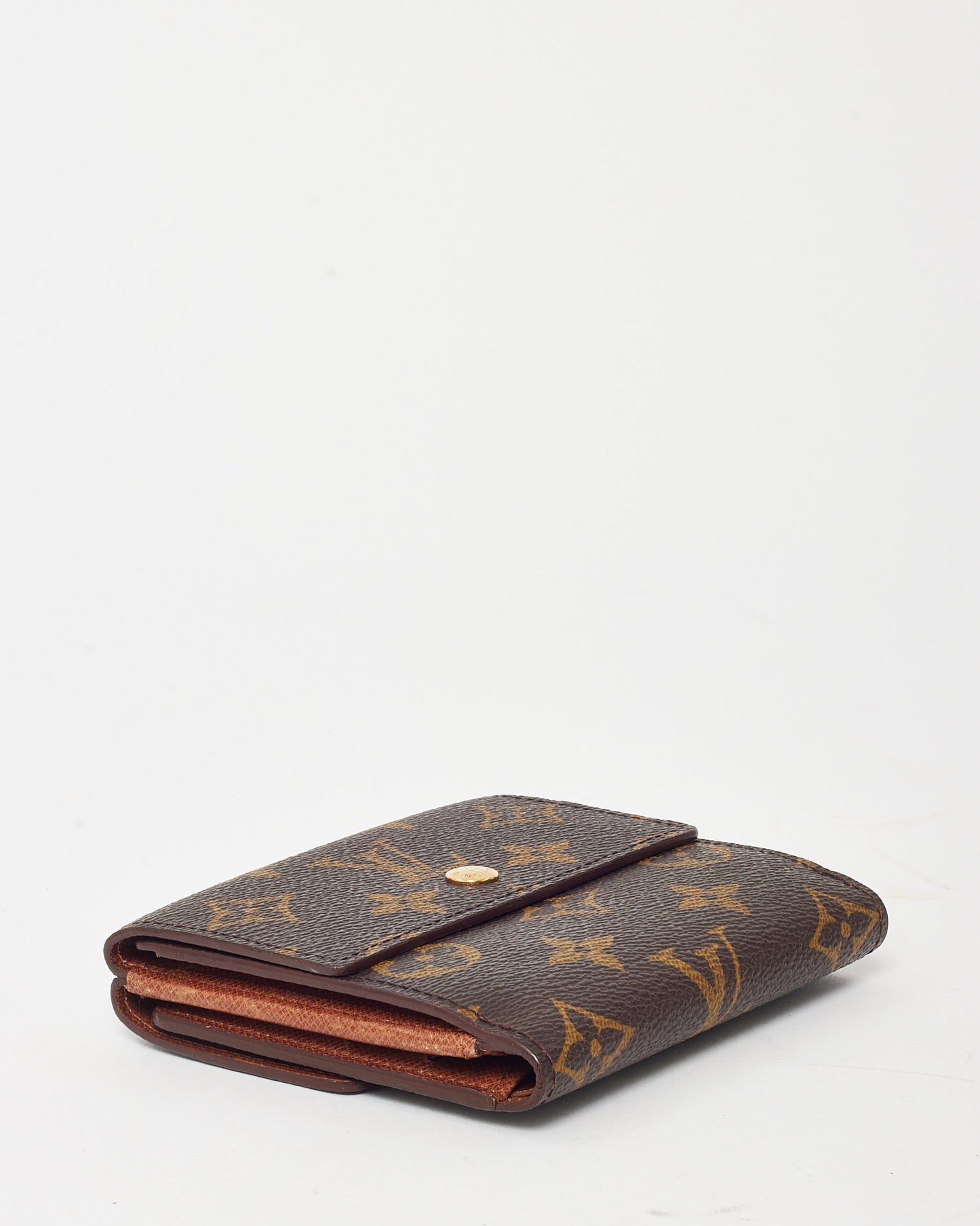 Louis Vuitton Monogram Canvas Elise Double Hook Compact Wallet