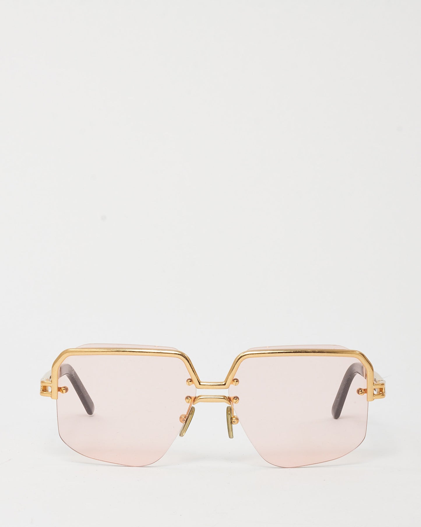 Celine Gold/Pink CL40041UI Square Sunglasses