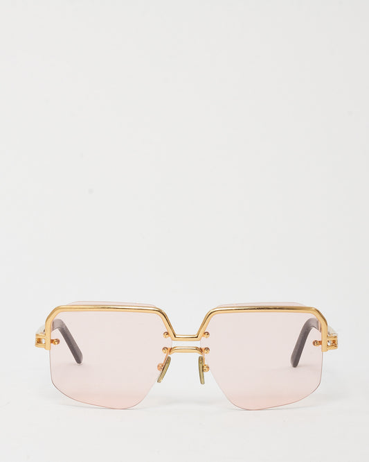 Celine Gold/Pink CL40041UI Square Sunglasses