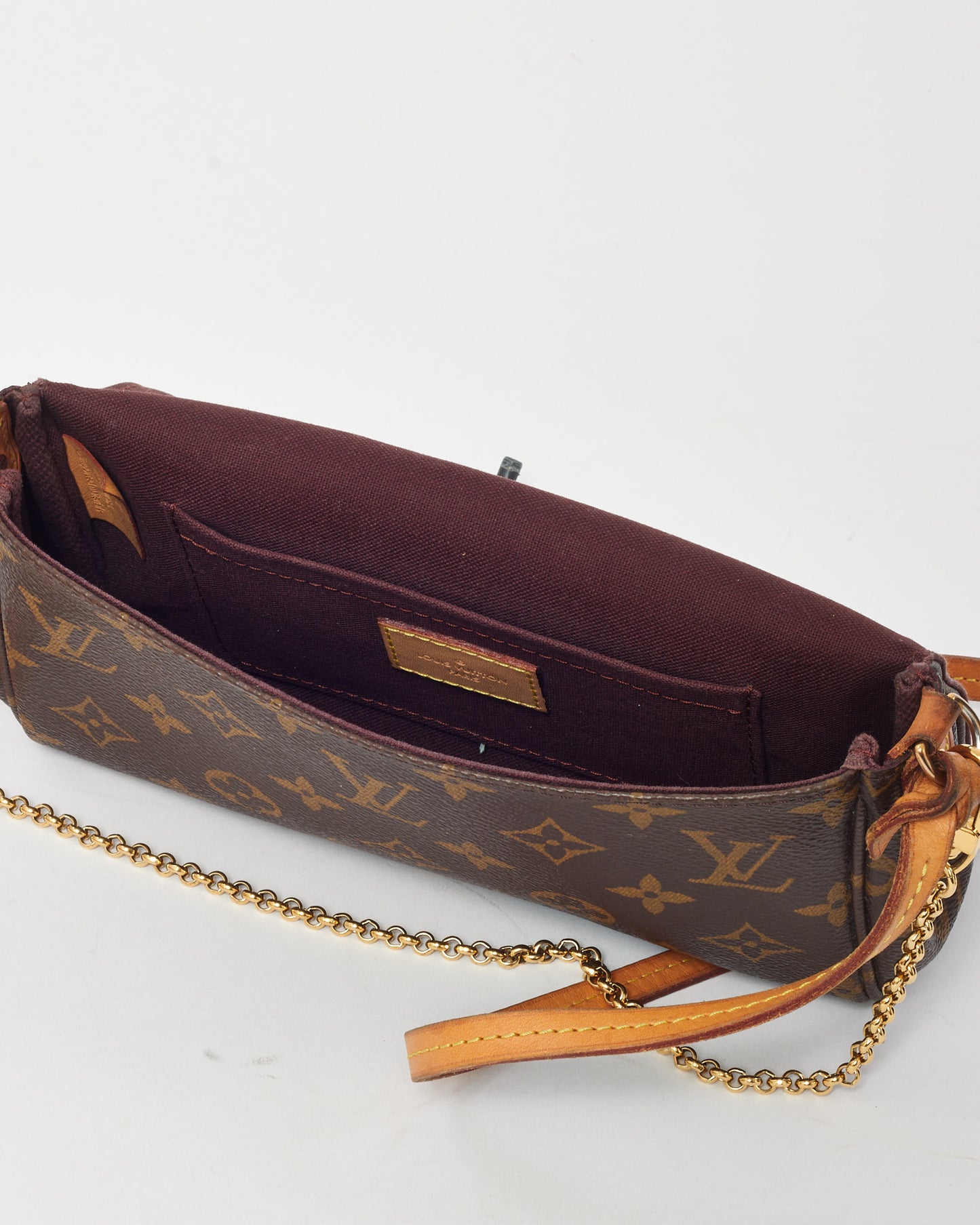 Louis Vuitton Monogram Coated Canvas Favourite PM Crossbody Bag