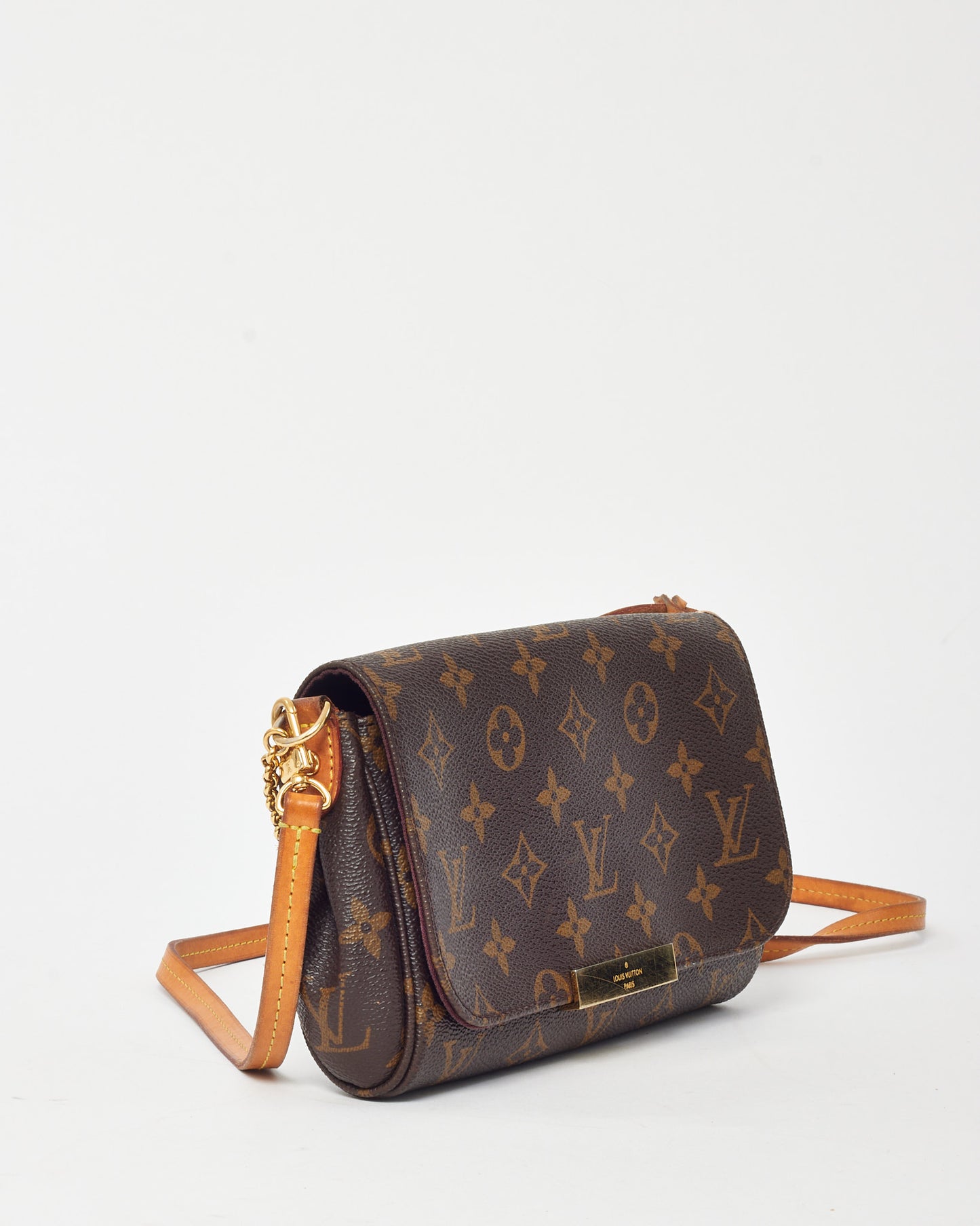 Louis Vuitton Monogram Coated Canvas Favourite PM Crossbody Bag