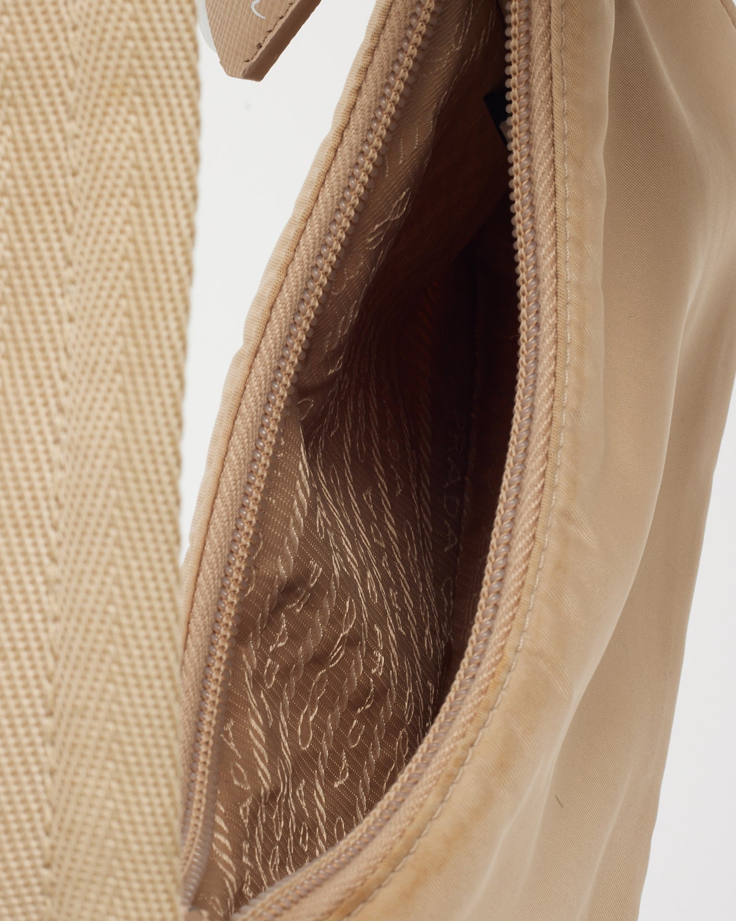 Prada Beige Re-Nylon Prada Re-Edition 2000 Mini-Bag