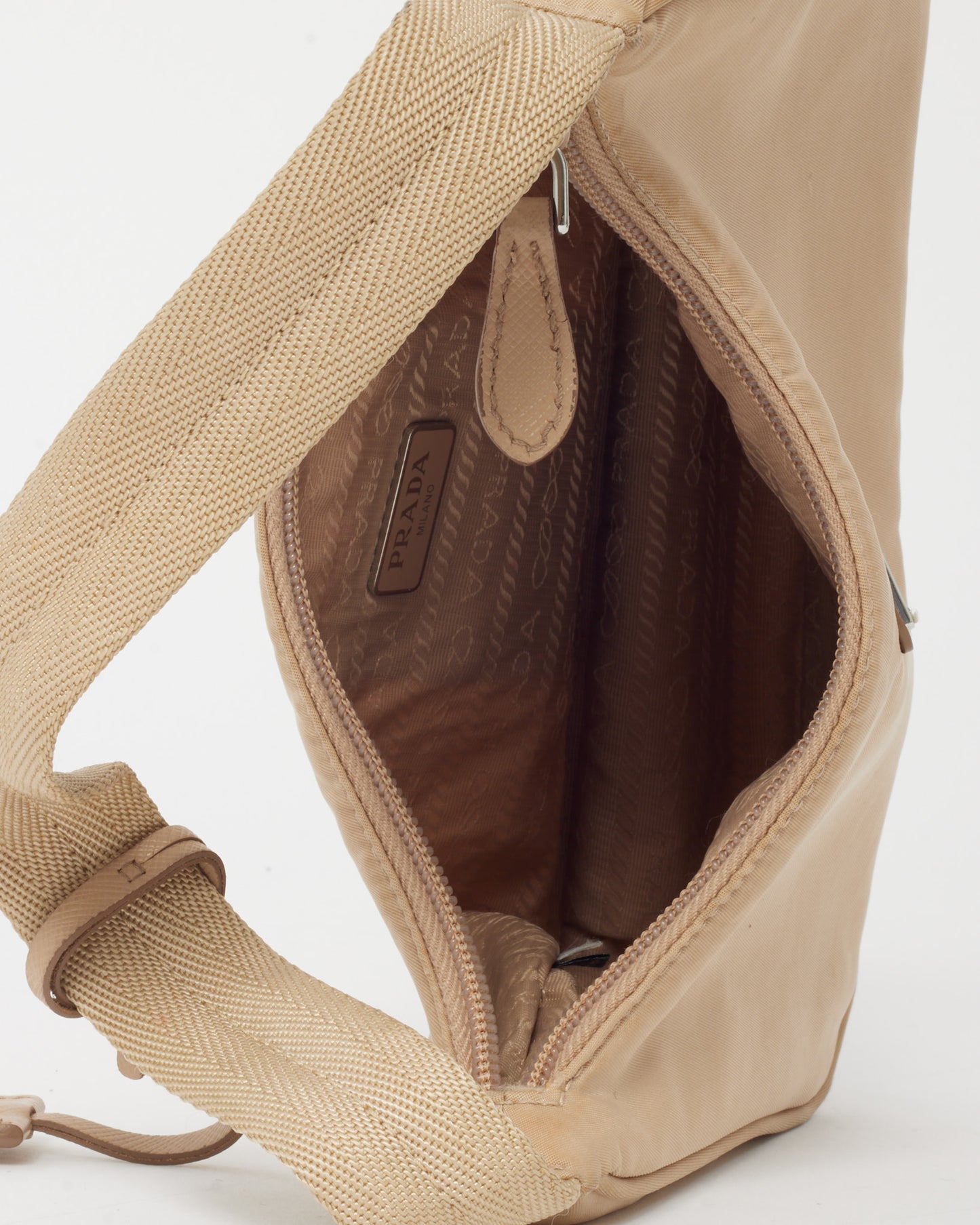 Prada Beige Re-Nylon Prada Re-Edition 2000 Mini-Bag