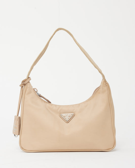 Prada Beige Re-Nylon Prada Re-Edition 2000 Mini-Bag