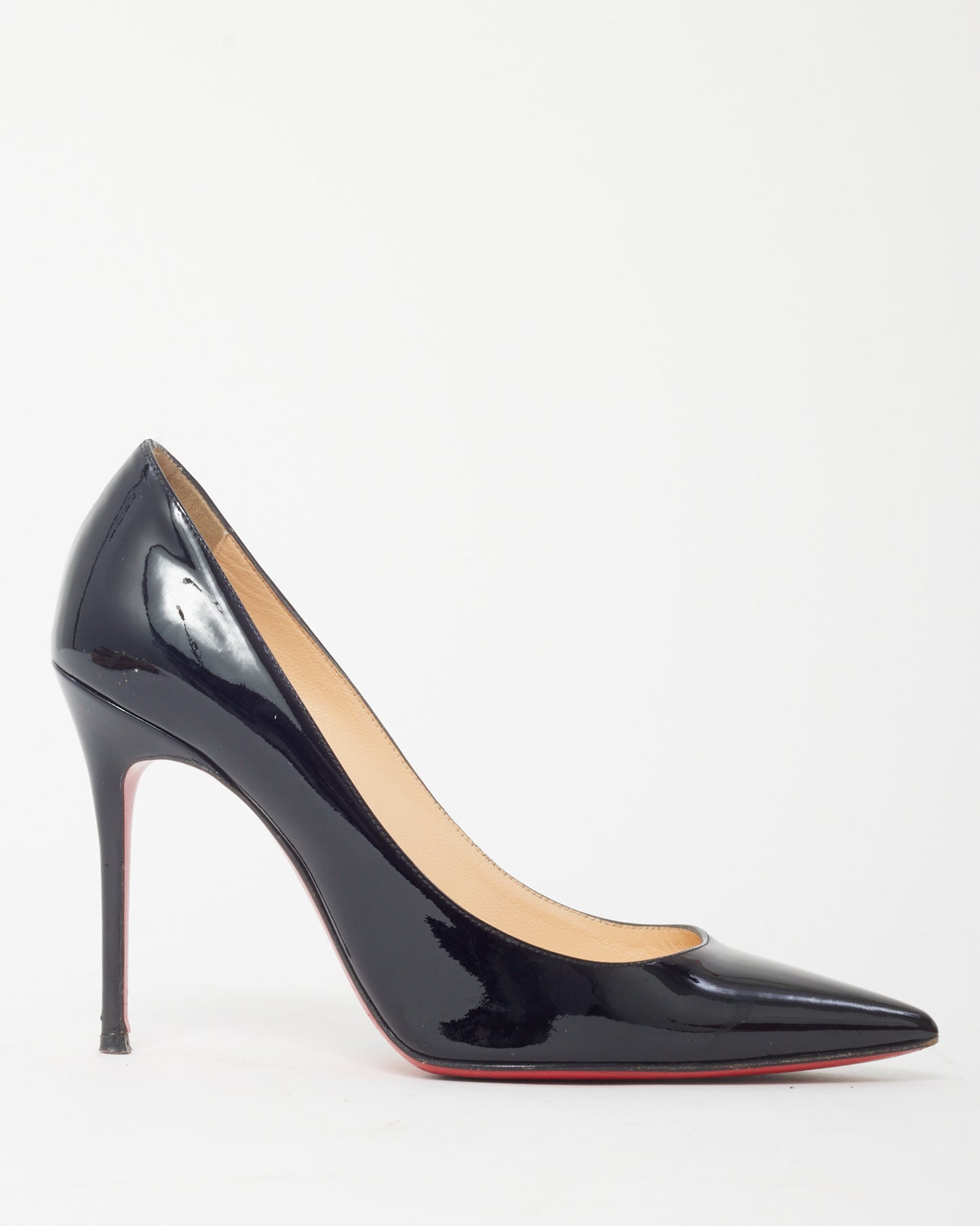 Christian Louboutin Black Patent Leather So Kate 100mm Pumps - 35