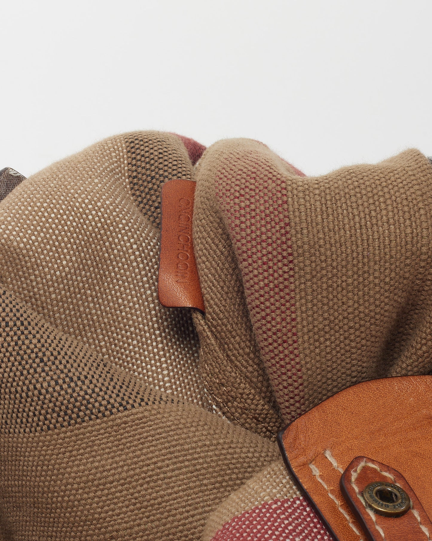 Burberry Beige House Check Canvas Medium Tottenham 2Way Tote Bag with Pouch