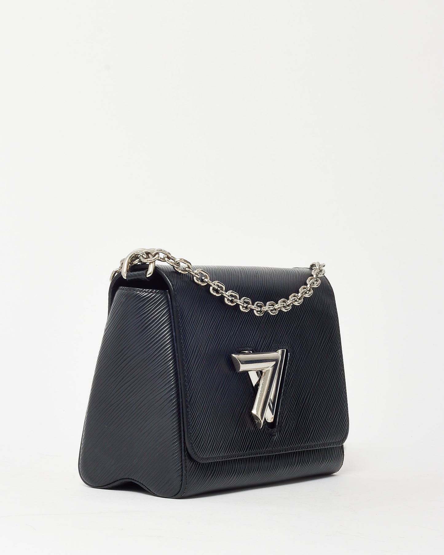 Louis Vuitton Black Epi Leather Twist MM Shoulder Bag SHW