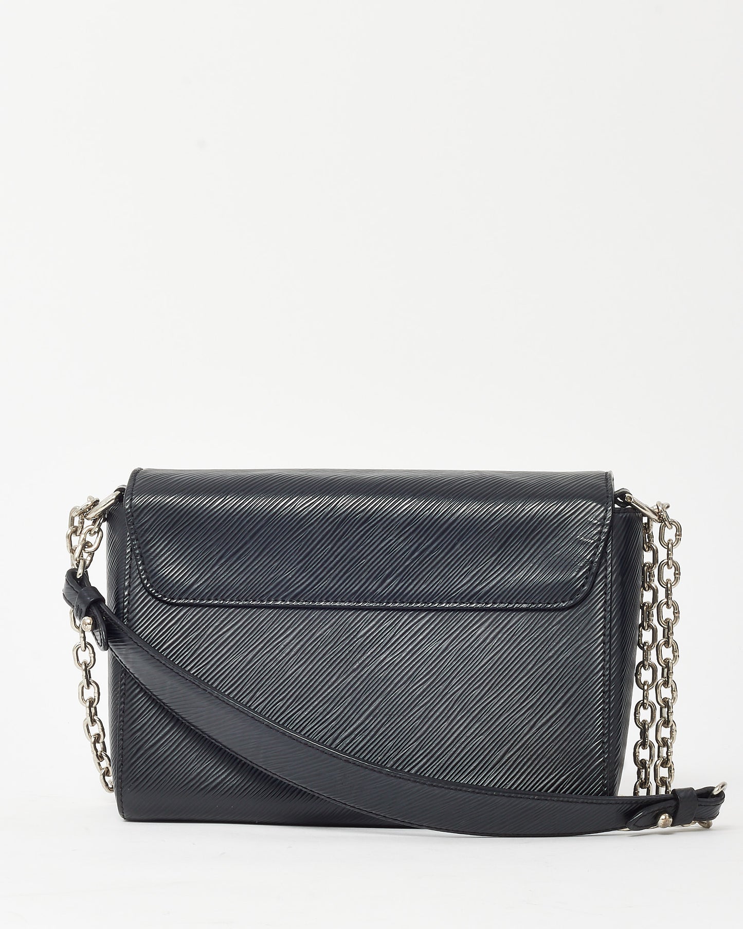 Louis Vuitton Black Epi Leather Twist MM Shoulder Bag SHW