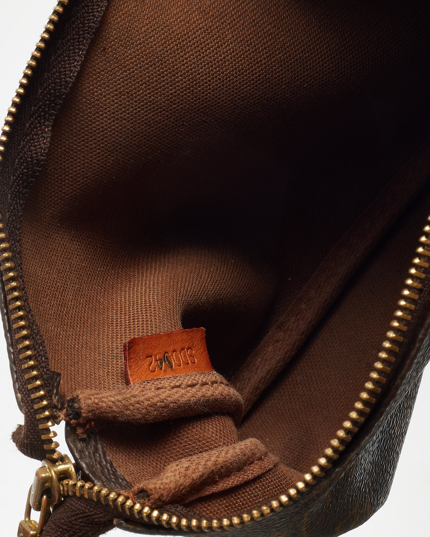 Louis Vuitton Monogram Coated Canvas Pochette Accessoires Shoulder Bag