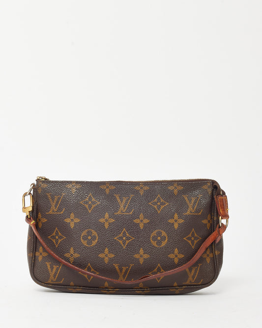 Louis Vuitton Monogram Coated Canvas Pochette Accessoires Shoulder Bag