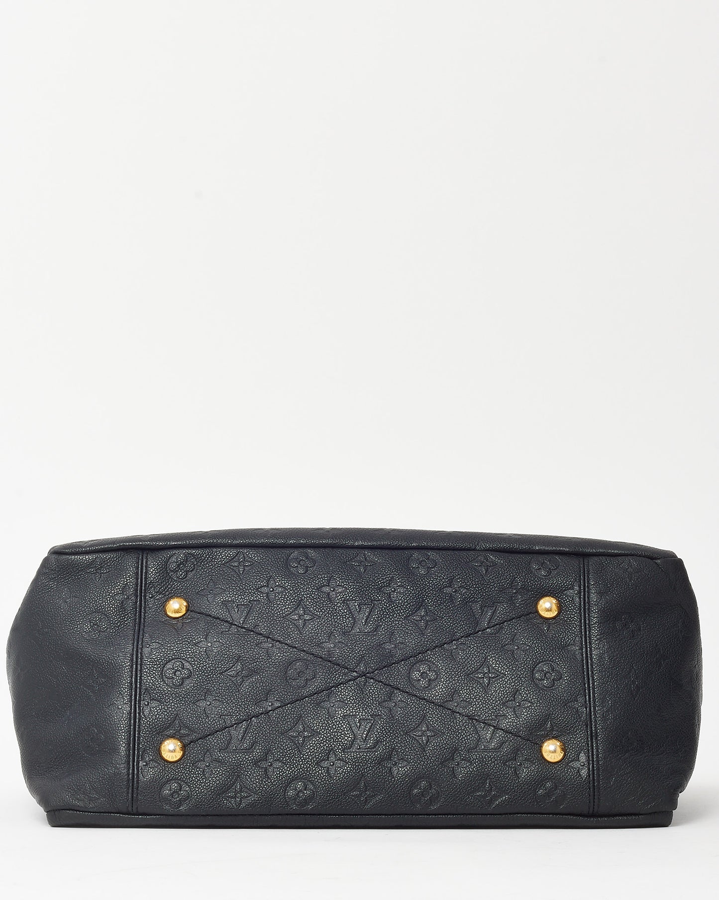 Louis Vuitton Black Monogram Empreinte Leather Artsy MM Shoulder Bag