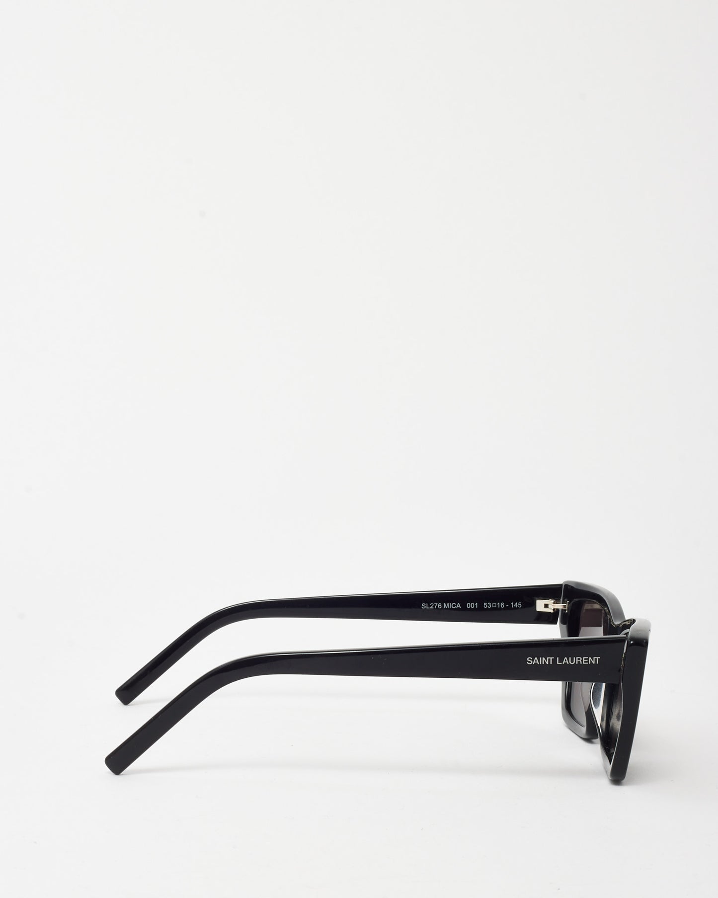 Saint Laurent Black SL276 Mica Cat Eye Sunglasses