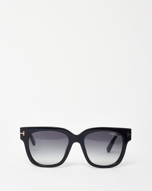 Tom Ford Square Black Acetate TF436 Tracy Square Sunglasses