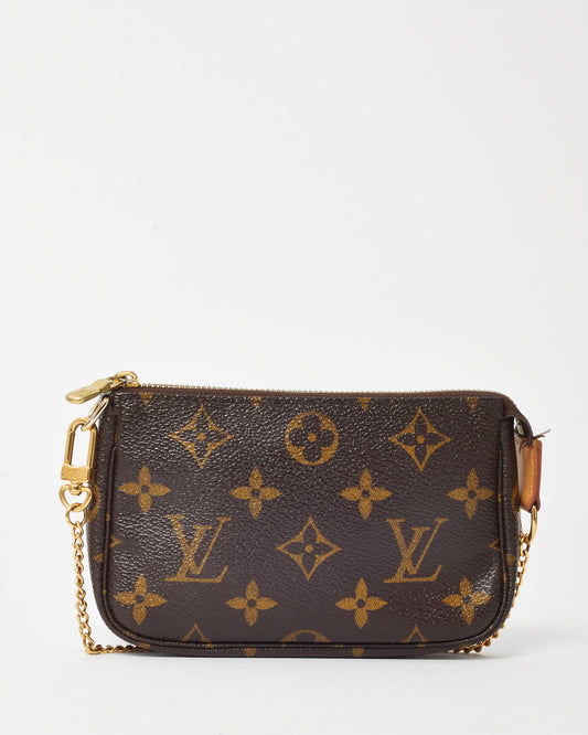 Louis Vuitton Monogram Coated Canvas Mini Pochette Accessoires
