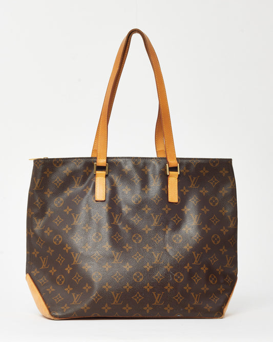Louis Vuitton Monogram Canvas Cabas Alto Shoulder Tote Bag