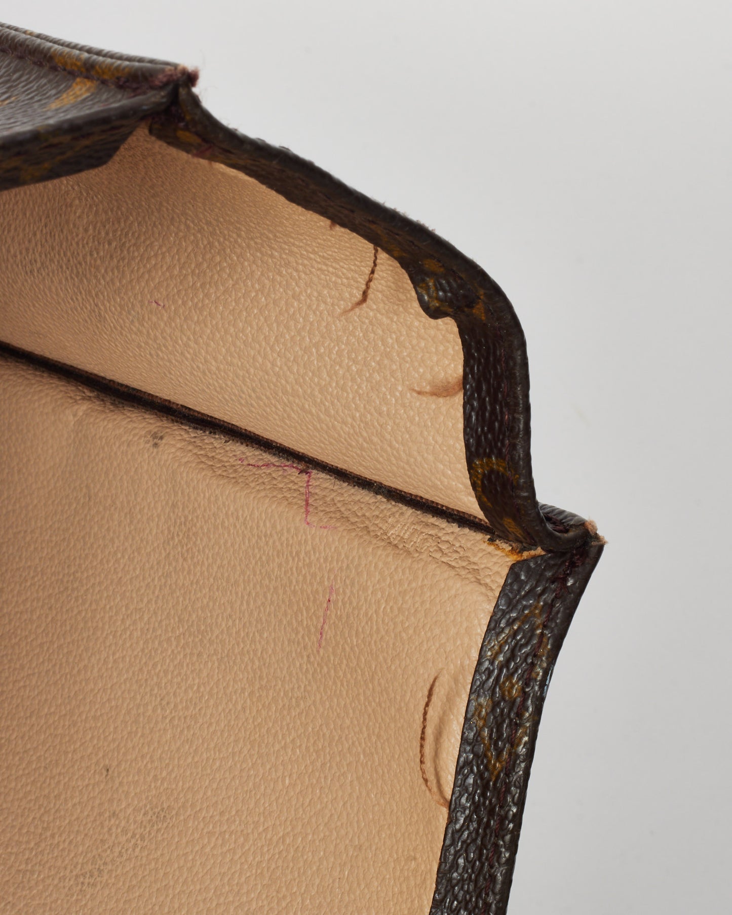 Louis Vuitton Monogram Coated Canvas Sac Plat Bag