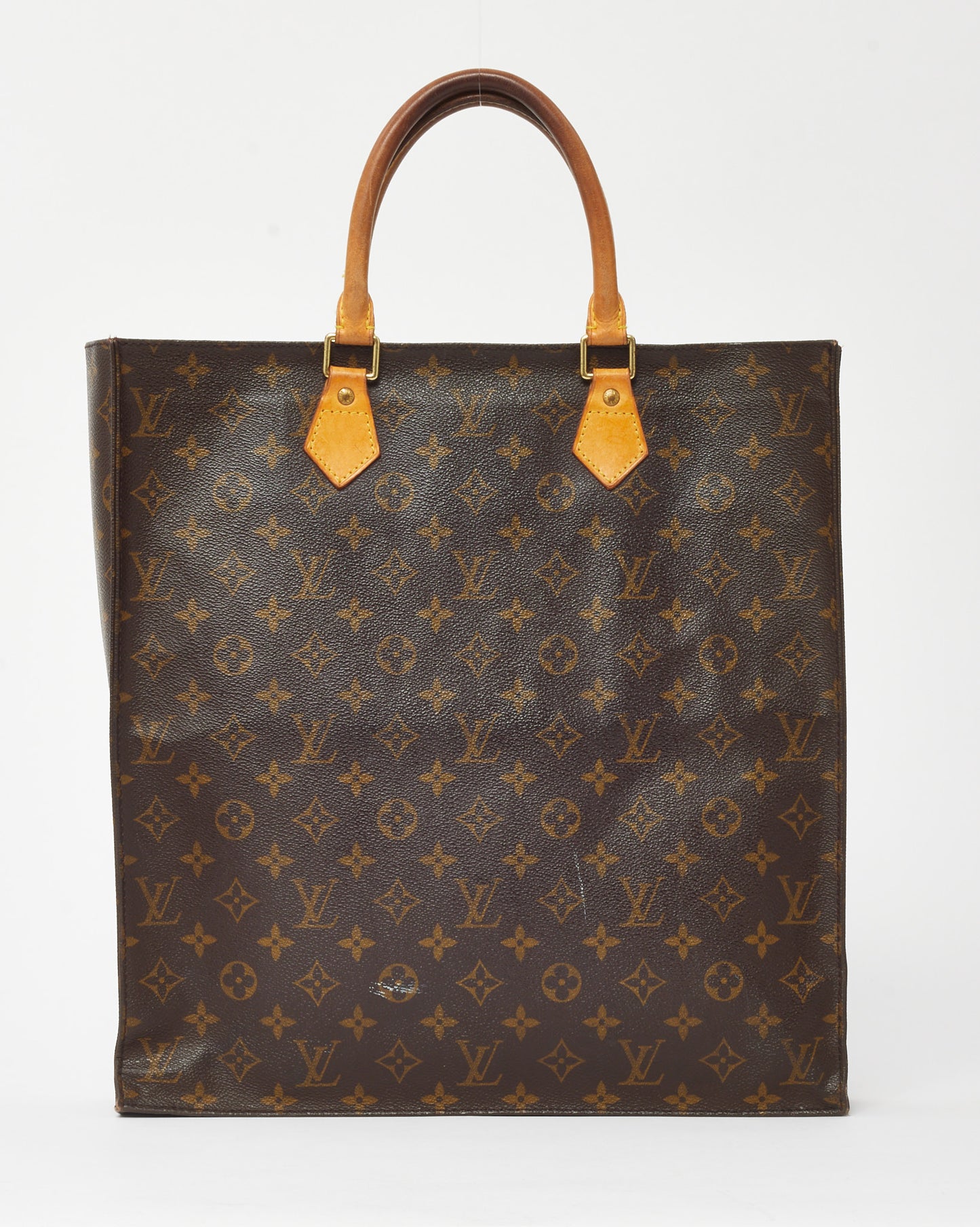 Louis Vuitton Monogram Coated Canvas Sac Plat Bag