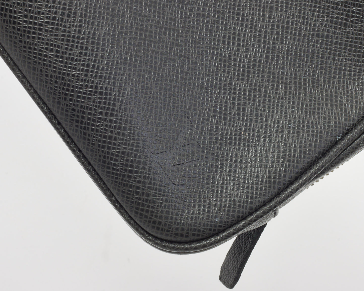 Louis Vuitton Charcoal Grey Taiga Leather Toiletry Pouch GM