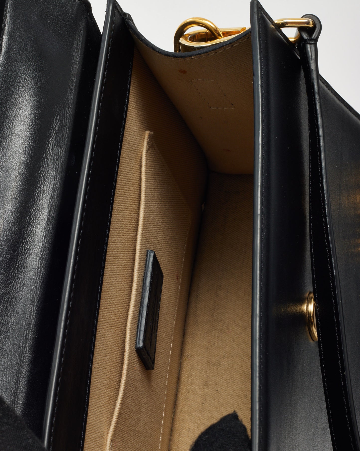 Jacquemus Black Leather "Le Grand Chiquito" Bag w/ Strap