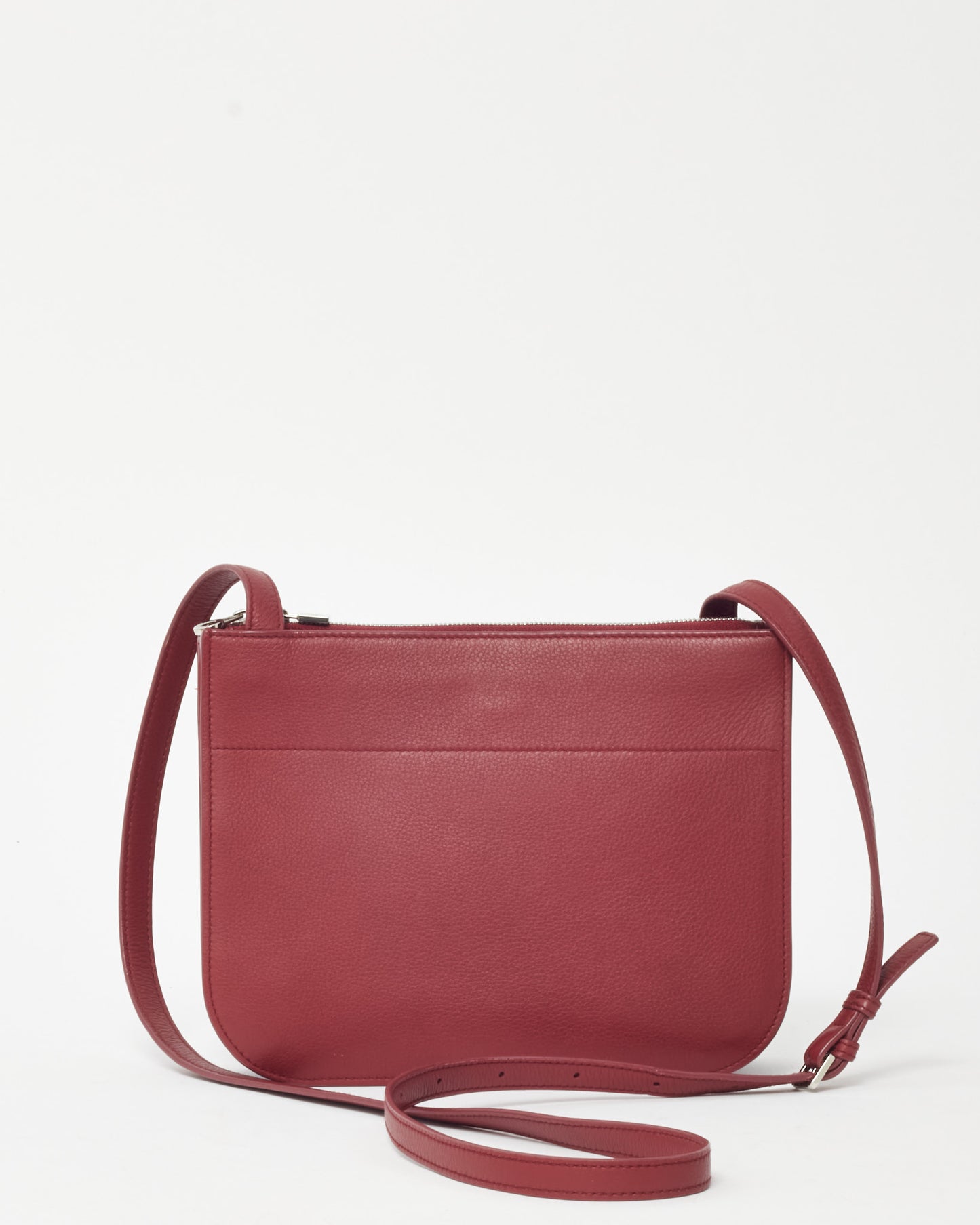 Loro Piana Red Calfskin Leather My Way P Crossbody Bag