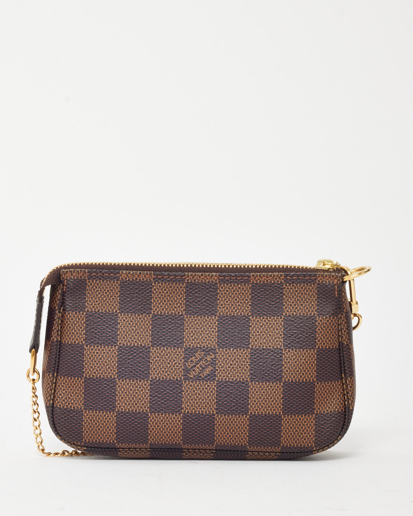 Louis Vuitton Damier Ebene Coated Canvas Mini Pochette Accessoires