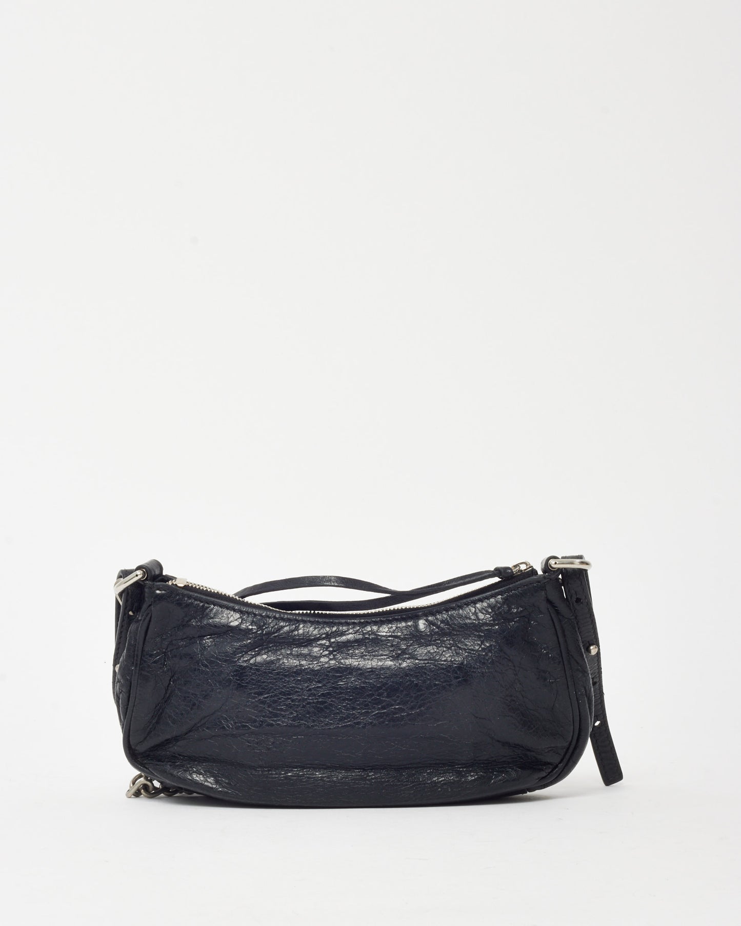 Balenciaga Black Leather Le Cagole Mini Shoulder Bag