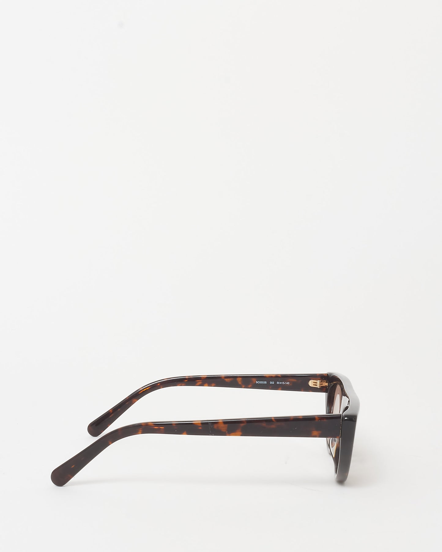 Stella McCartney Brown Tortoise Cat Eye Sunglasses